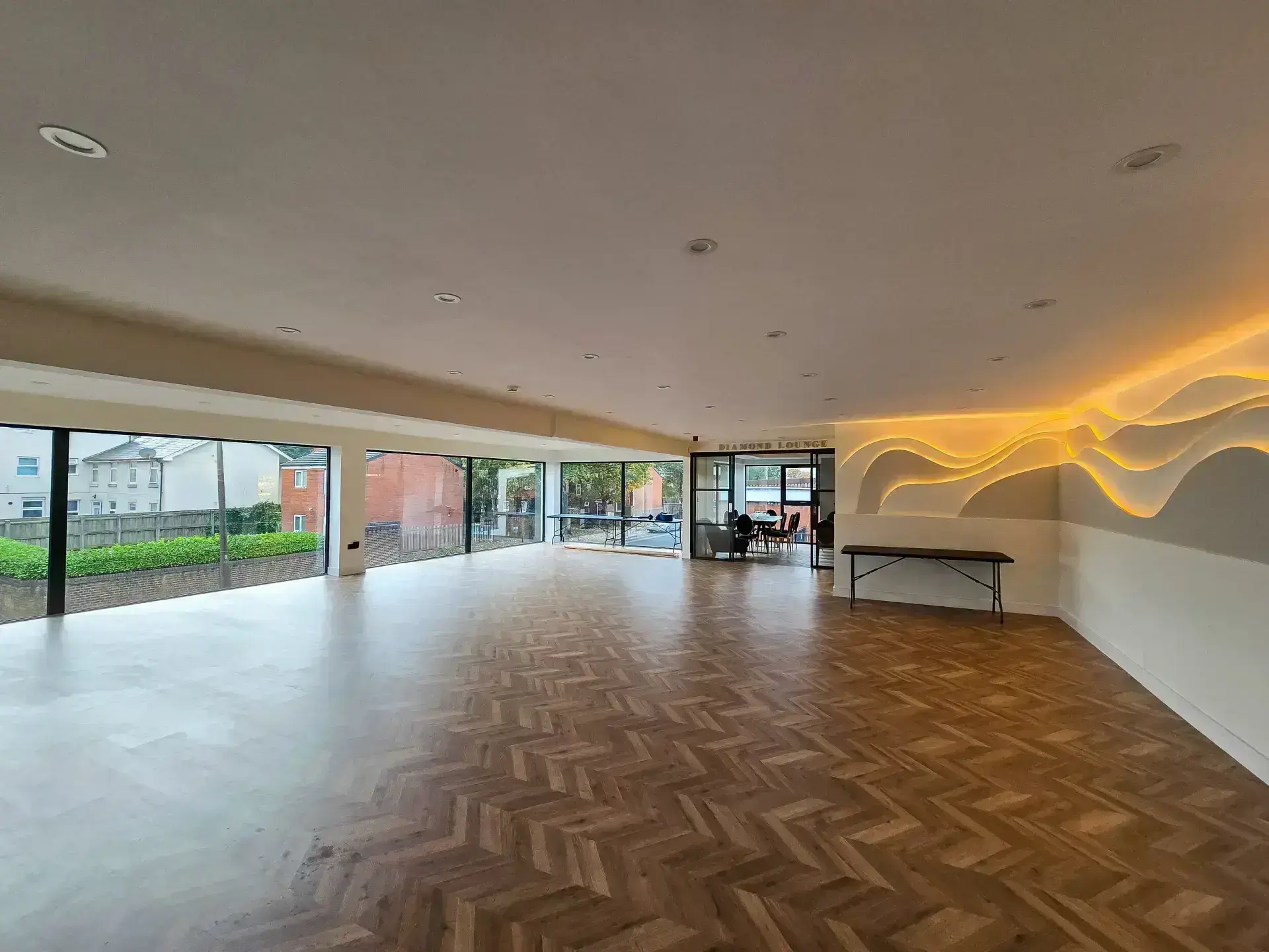 Tuscany hills parking area